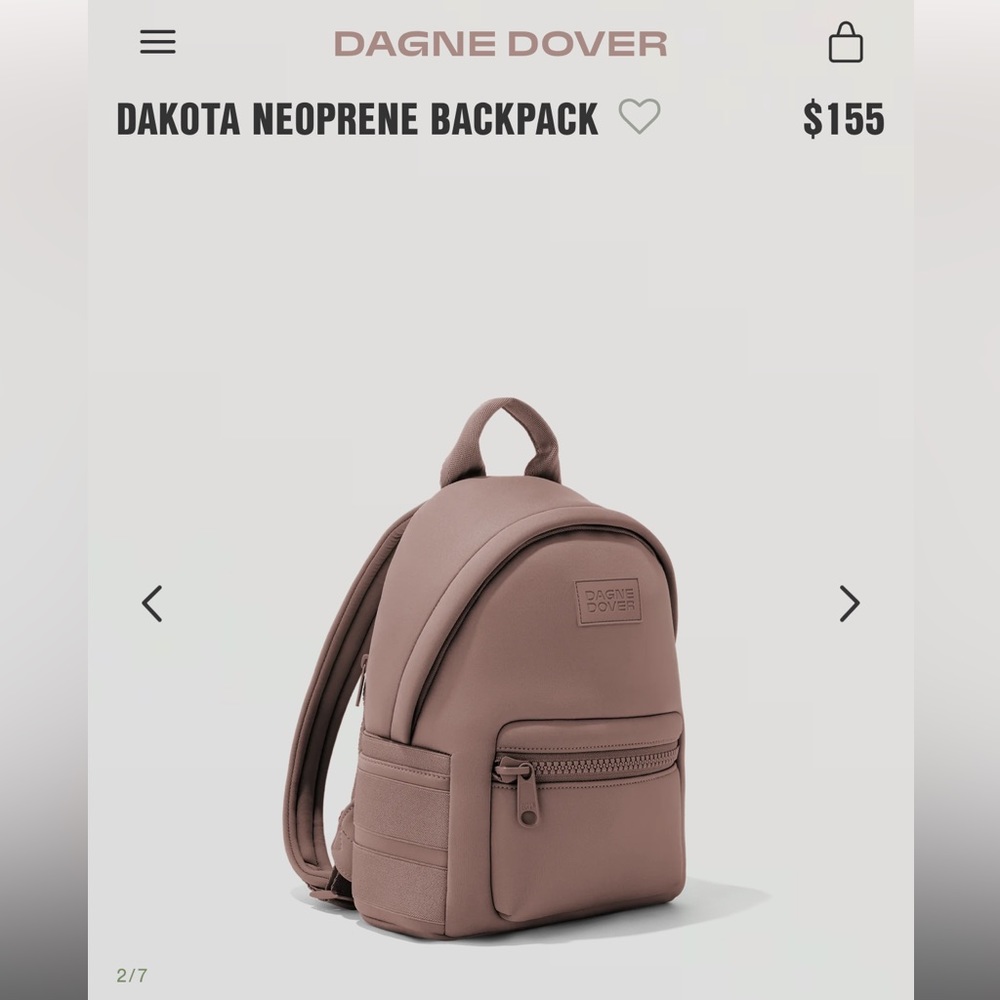 Dagne Dover Small Dakota Neoprene Backpack